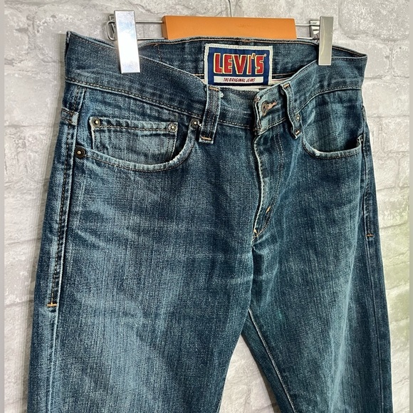 LEVI’S Men’s skinny 511’s the original jeans rare 100% cotton tag size W33 L34 - Picture 3 of 9
